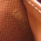 LOUIS VUITTON Long Wallet Purse M42616 Monogram canvas Brown Zippy wallet Women Used Authentic