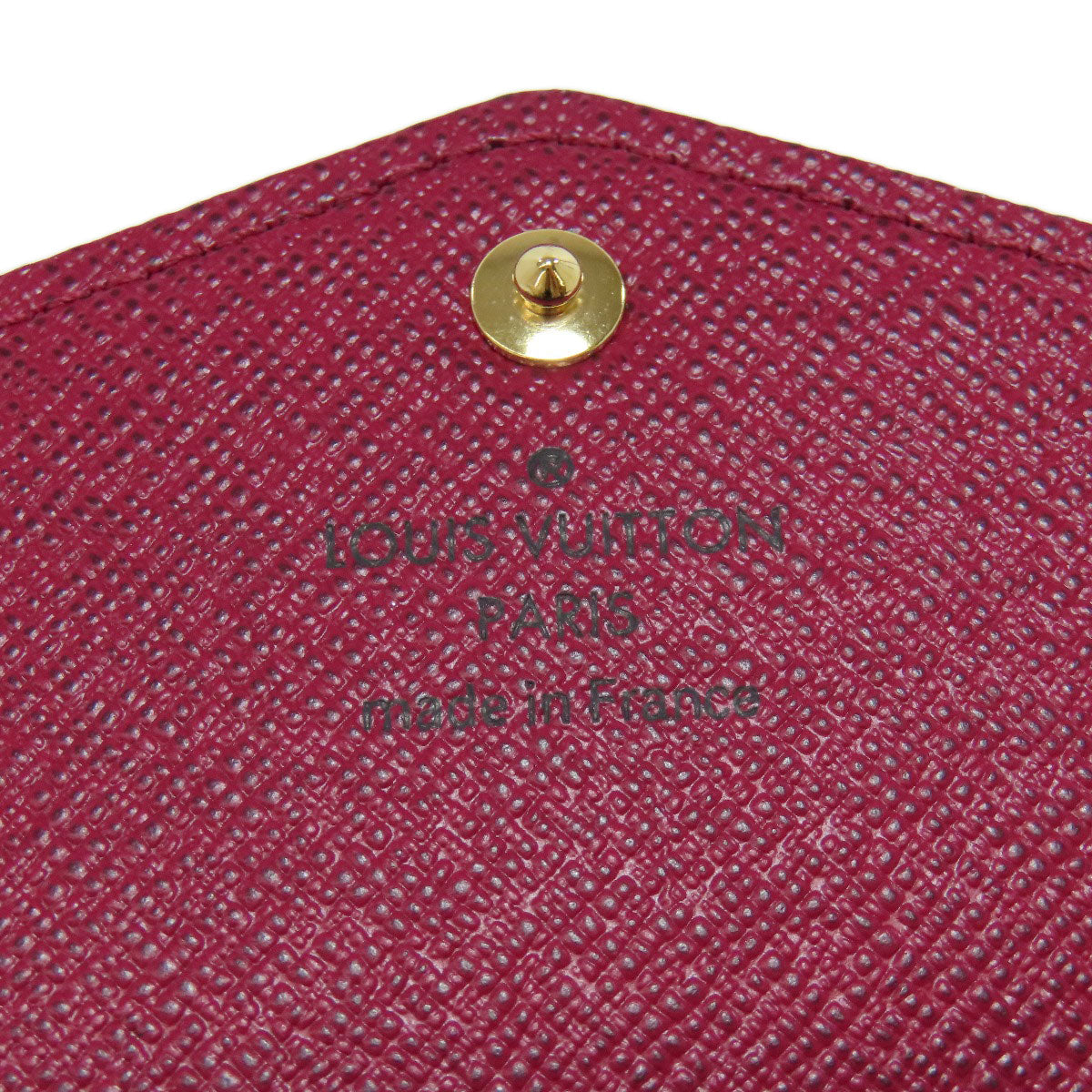 LOUIS VUITTON Long Wallet Purse M62234 Monogram canvas Brown Portefeuille Sara Women Used Authentic