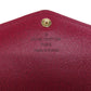 LOUIS VUITTON Long Wallet Purse M62234 Monogram canvas Brown Portefeuille Sara Women Used Authentic