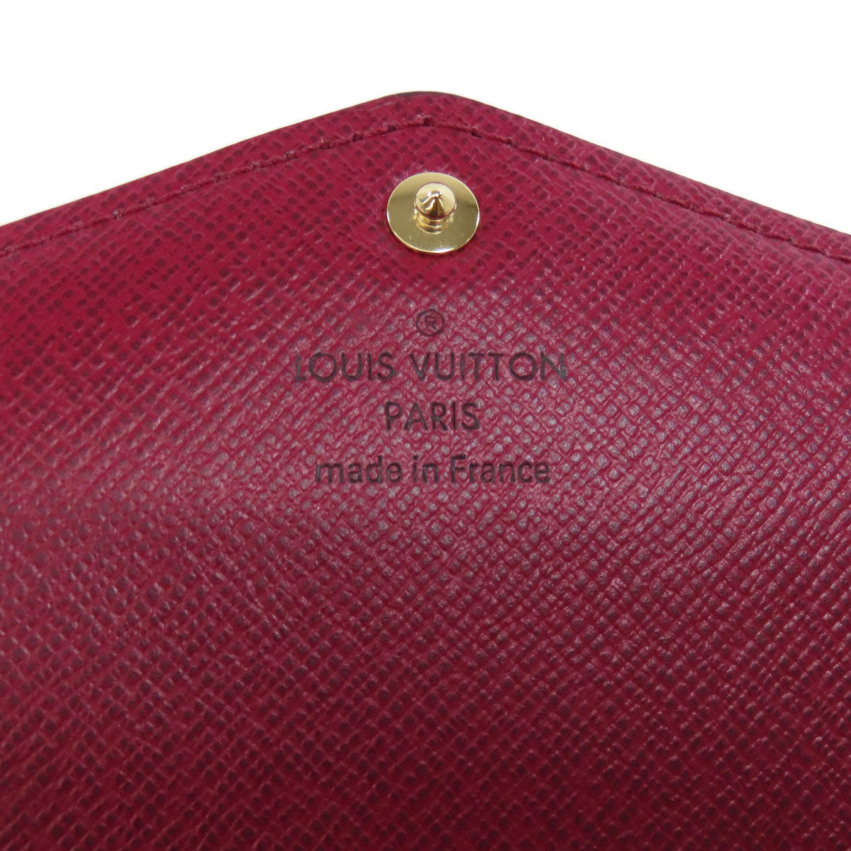 LOUIS VUITTON Long Wallet Purse M62234 Monogram canvas Brown Portefeuille Sara Women Used Authentic