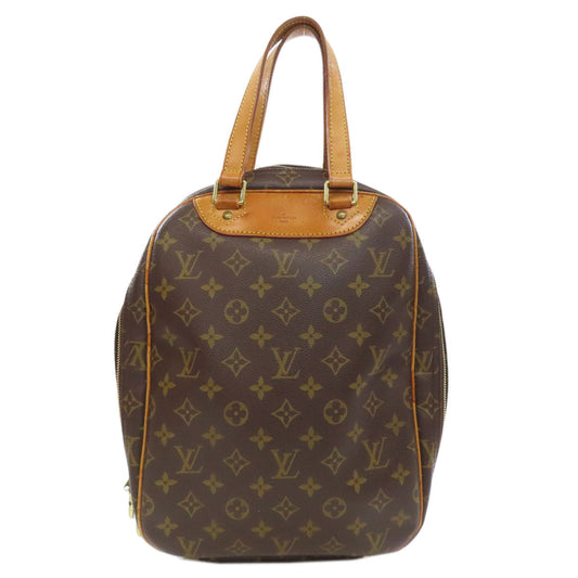 LOUIS VUITTON Handbag M41450 Monogram canvas Brown Excursion Women Used Authentic