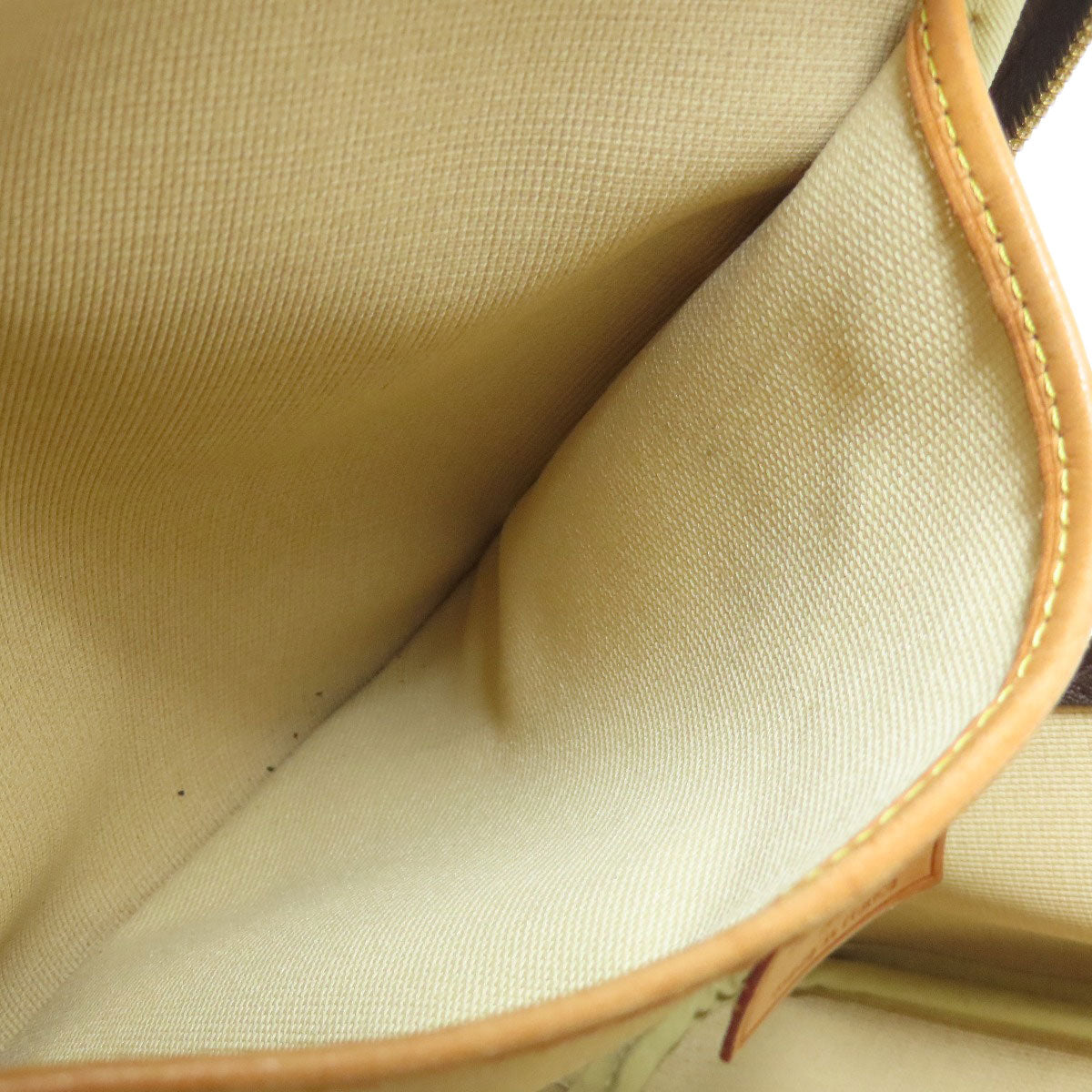 LOUIS VUITTON Handbag M41450 Monogram canvas Brown Excursion Women Used Authentic