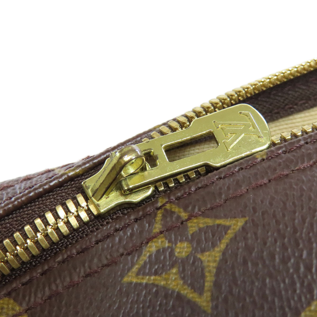 LOUIS VUITTON Handbag M41450 Monogram canvas Brown Excursion Women Used Authentic