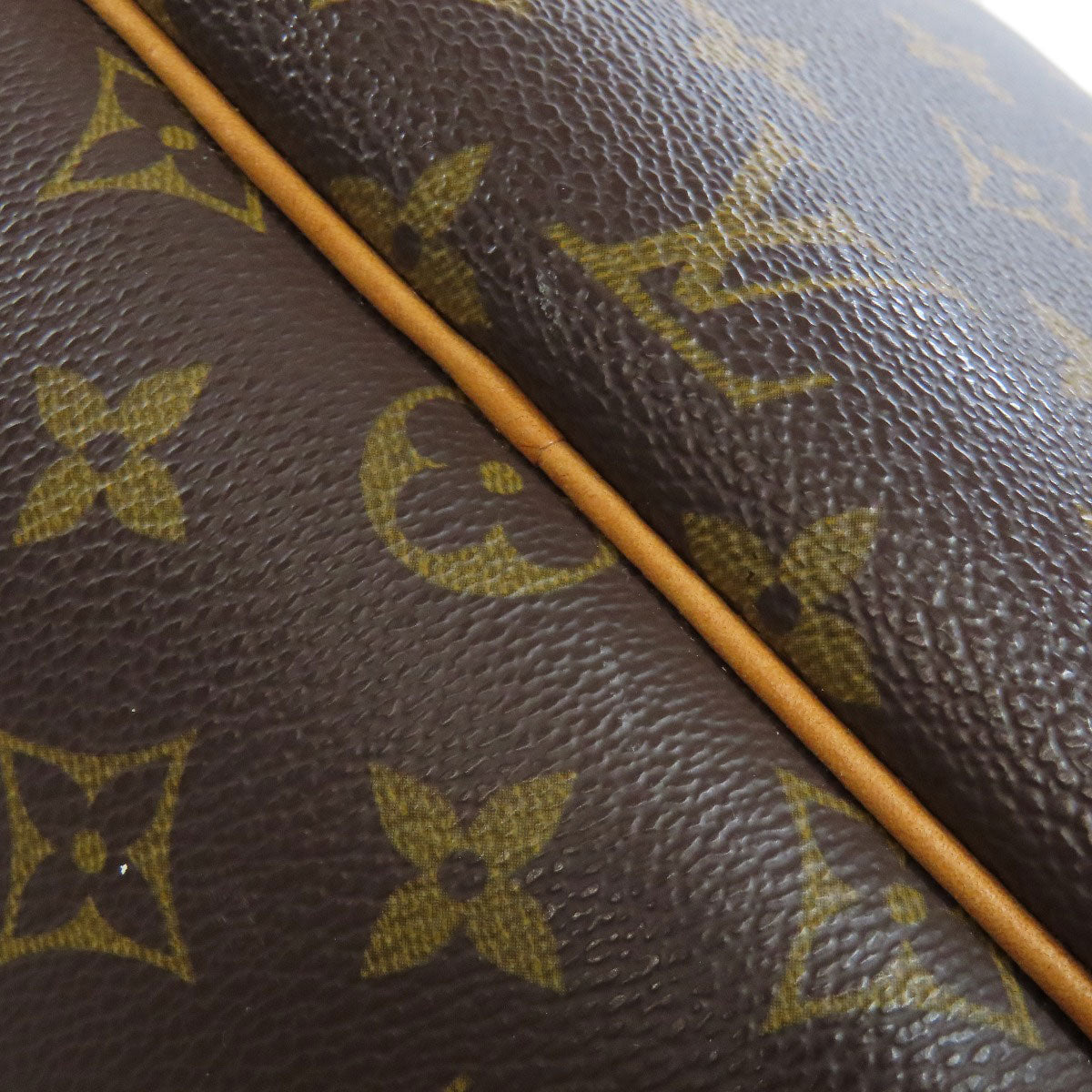 LOUIS VUITTON Handbag M41450 Monogram canvas Brown Excursion Women Used Authentic