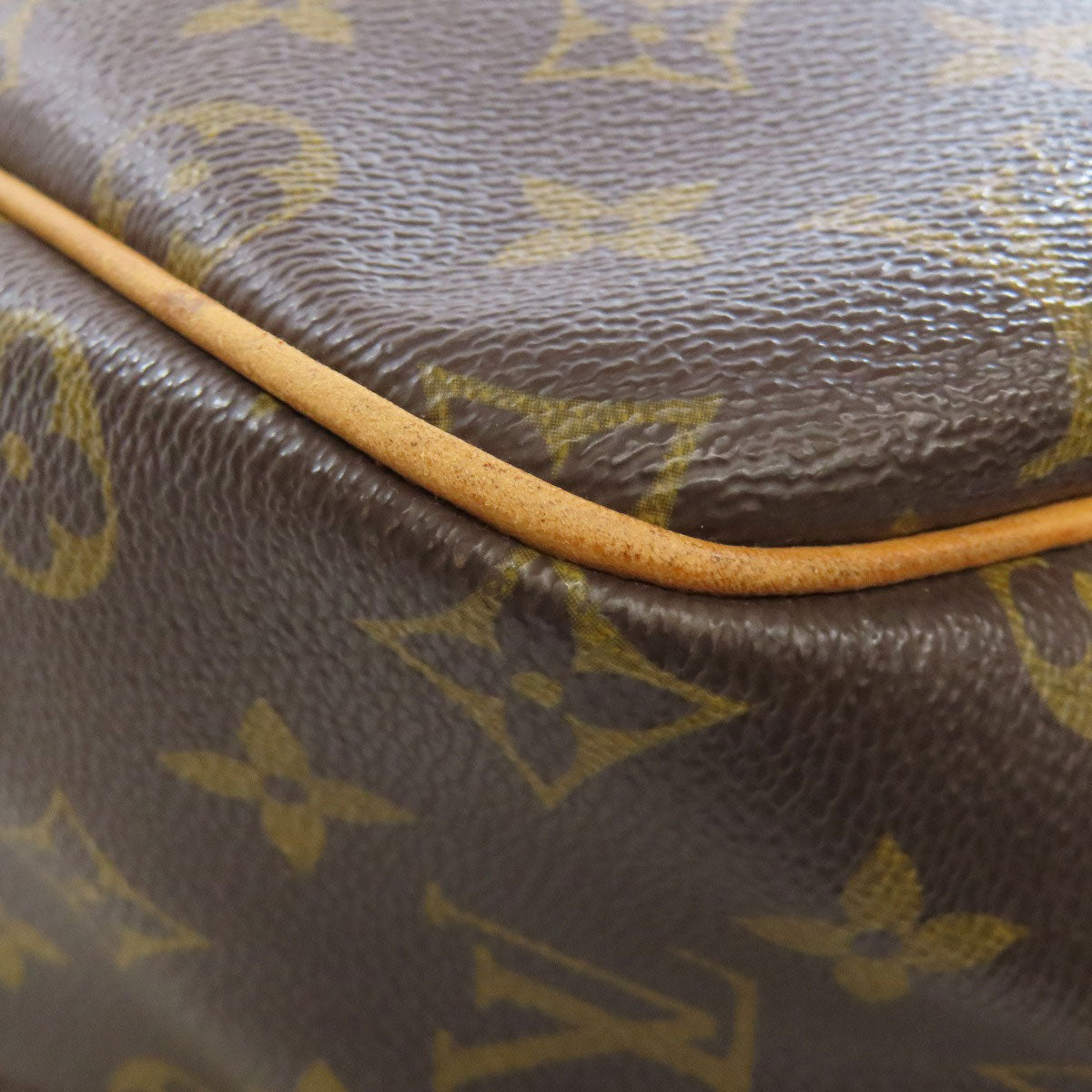 LOUIS VUITTON Handbag M41450 Monogram canvas Brown Excursion Women Used Authentic