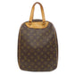 LOUIS VUITTON Handbag M41450 Monogram canvas Brown Excursion Women Used Authentic