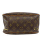 LOUIS VUITTON Handbag M41450 Monogram canvas Brown Excursion Women Used Authentic
