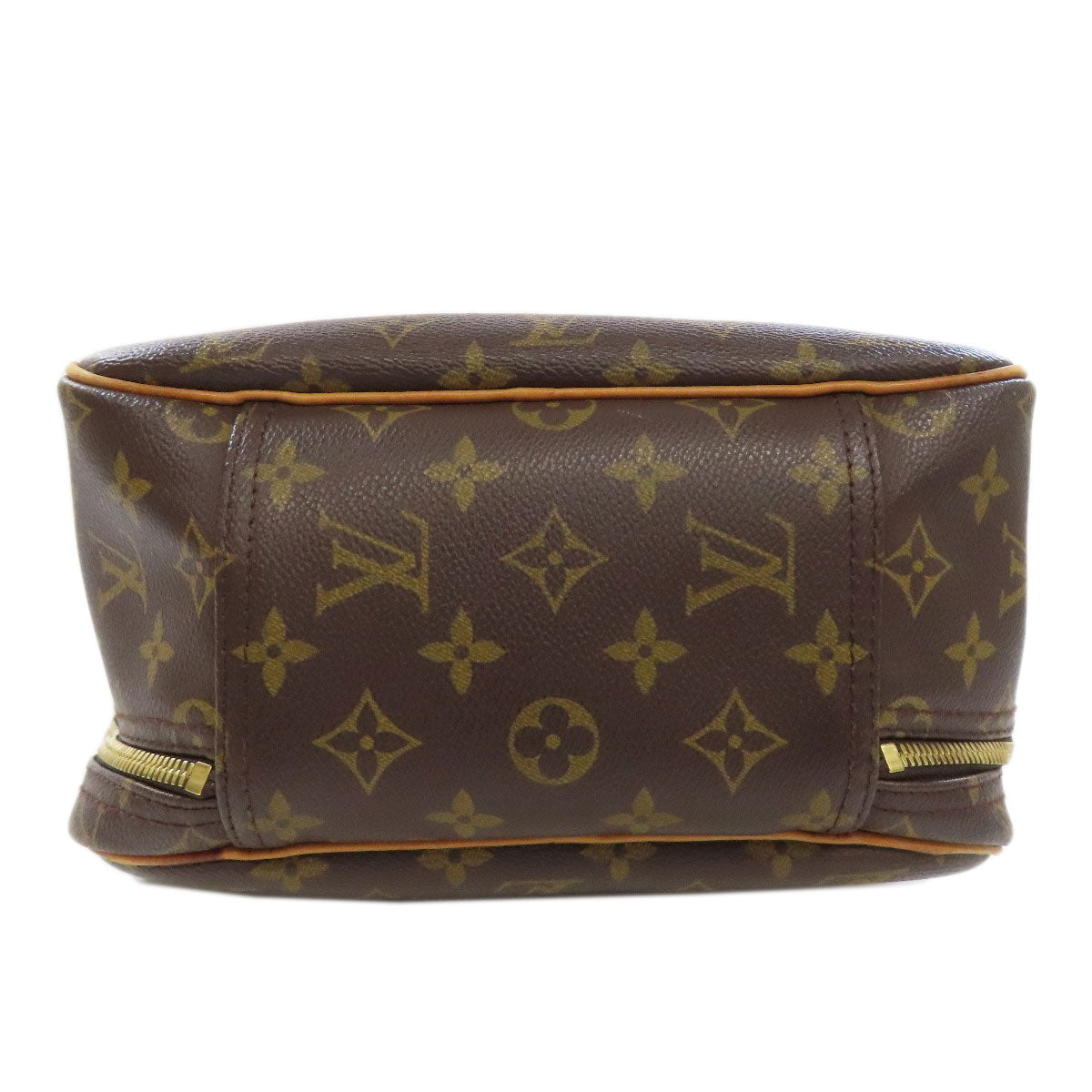 LOUIS VUITTON Handbag M41450 Monogram canvas Brown Excursion Women Used Authentic
