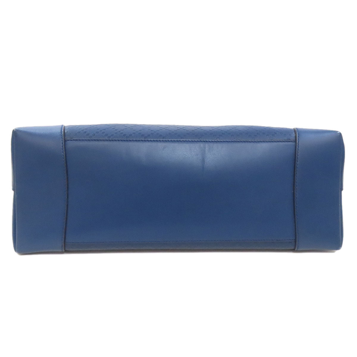 GUCCI Tote Bag 353397 leather blue Diamante Women Used Authentic