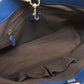 GUCCI Tote Bag 353397 leather blue Diamante Women Used Authentic
