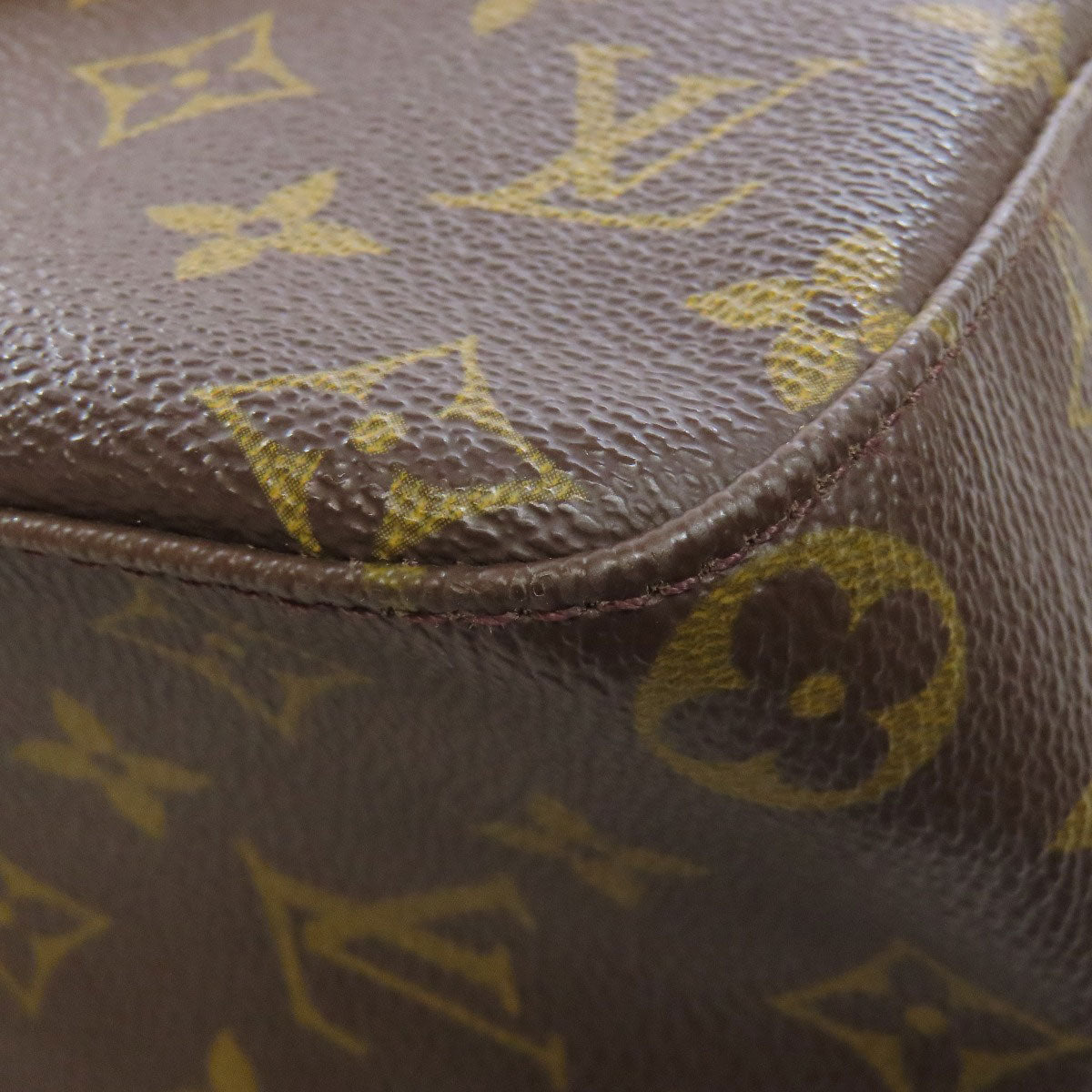 LOUIS VUITTON Tote Bag M51145 Monogram canvas Brown LoopingGM Women Used Authentic
