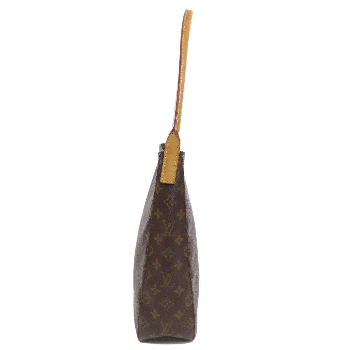 LOUIS VUITTON Tote Bag M51145 Monogram canvas Brown LoopingGM Women Used Authentic