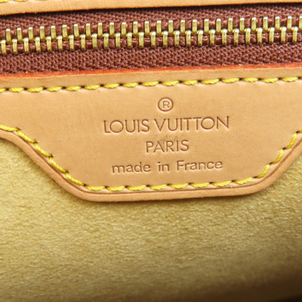 LOUIS VUITTON Tote Bag M51145 Monogram canvas Brown LoopingGM Women Used Authentic