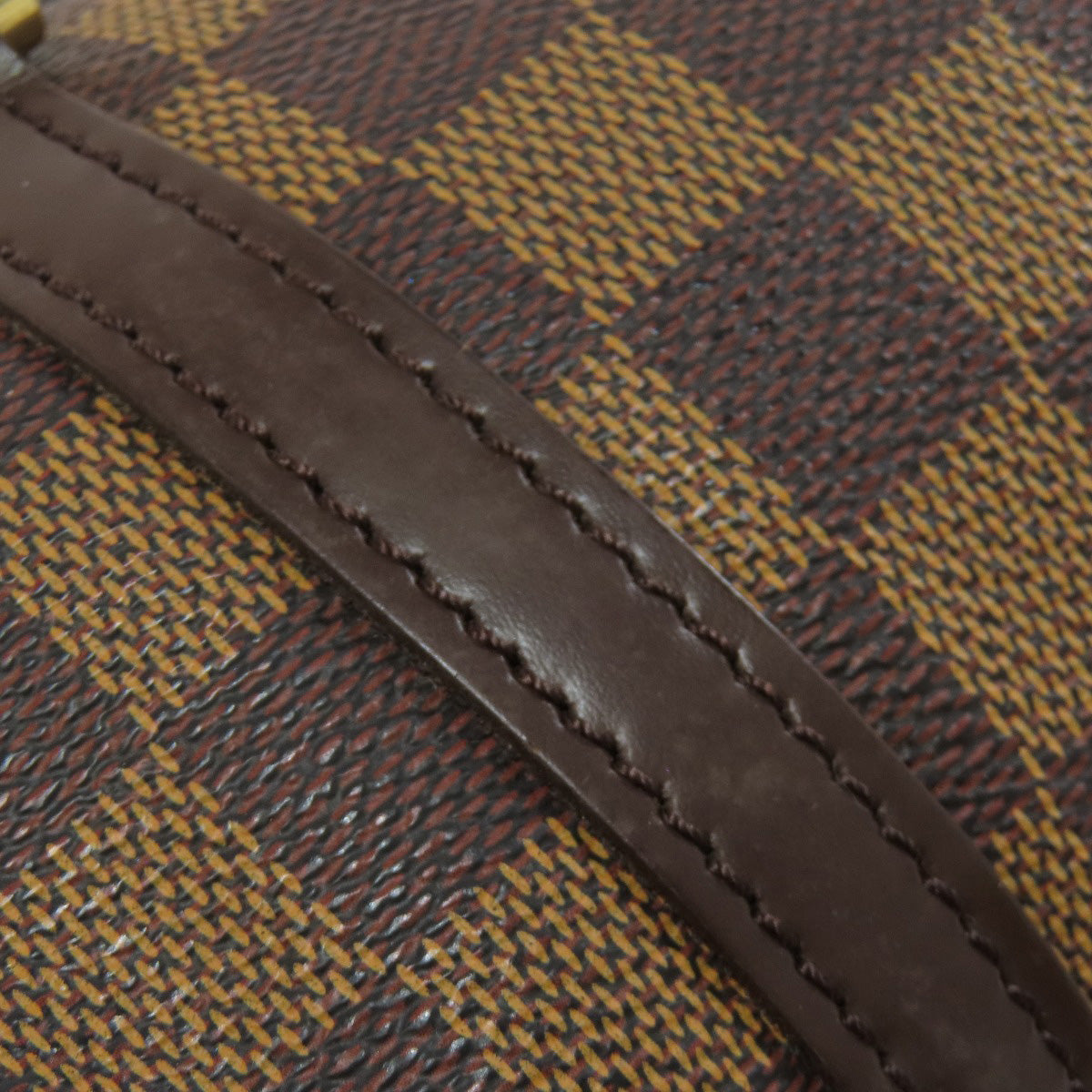 LOUIS VUITTON Handbag N51304 Damier canvas Brown Papillon 26 Women Used Authentic