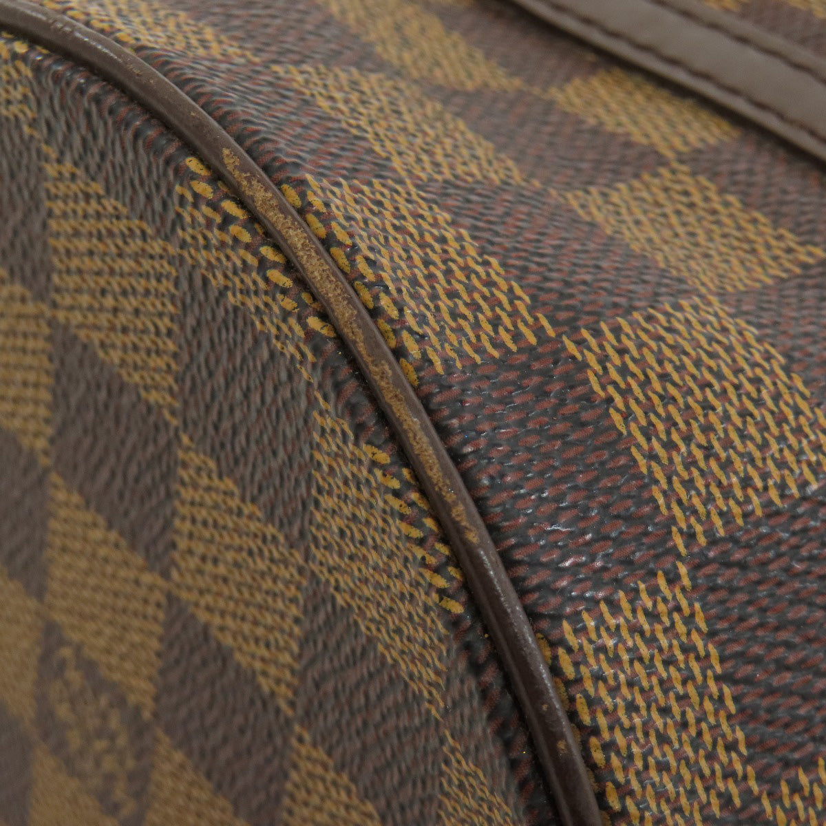 LOUIS VUITTON Handbag N51304 Damier canvas Brown Papillon 26 Women Used Authentic