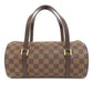 LOUIS VUITTON Handbag N51304 Damier canvas Brown Papillon 26 Women Used Authentic