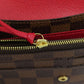 LOUIS VUITTON Long Wallet Purse M60697 Monogram canvas Brown Portefeuille Emily Women Used Authentic