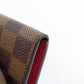 LOUIS VUITTON Long Wallet Purse M60697 Monogram canvas Brown Portefeuille Emily Women Used Authentic