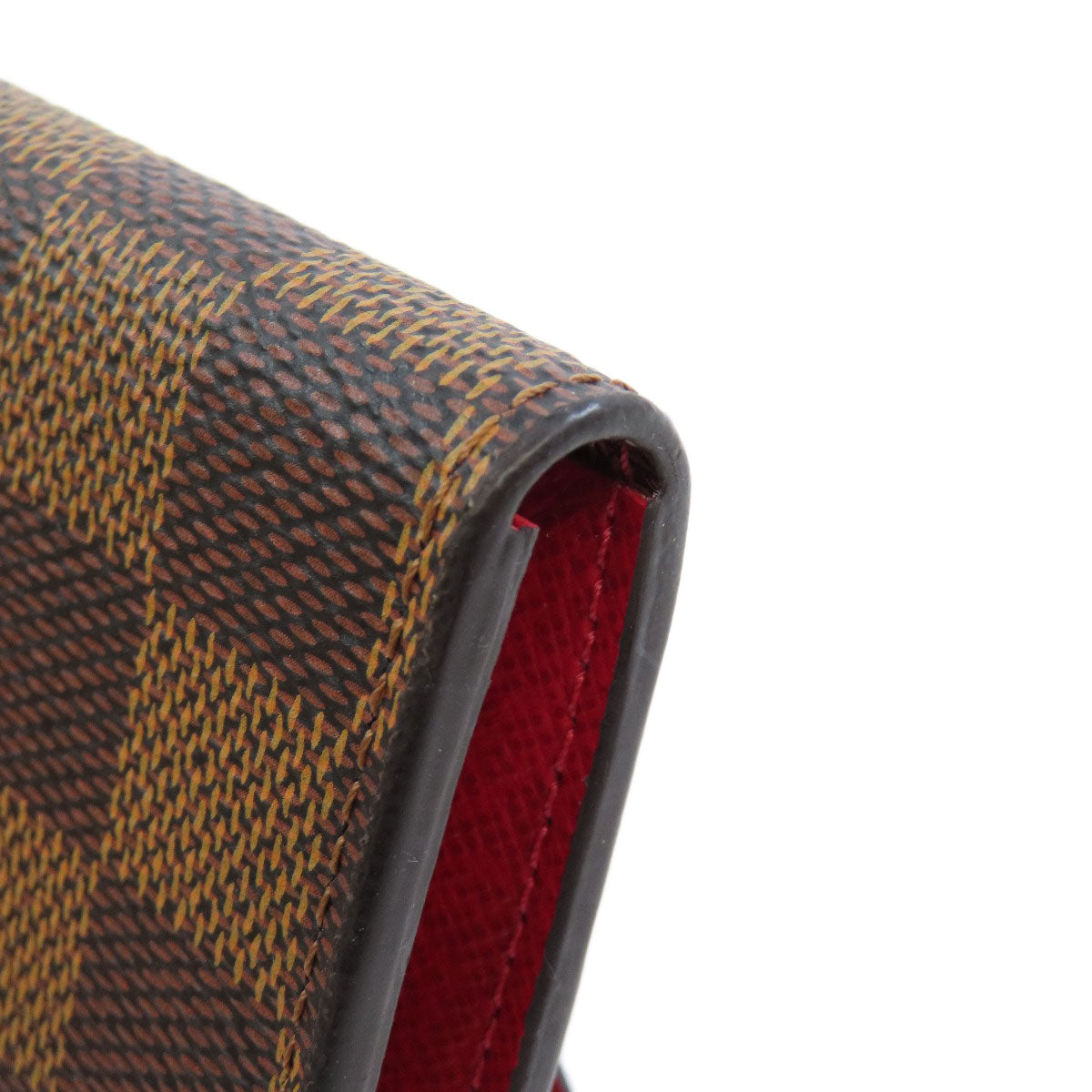 LOUIS VUITTON Long Wallet Purse M60697 Monogram canvas Brown Portefeuille Emily Women Used Authentic