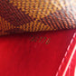 LOUIS VUITTON Long Wallet Purse M60697 Monogram canvas Brown Portefeuille Emily Women Used Authentic