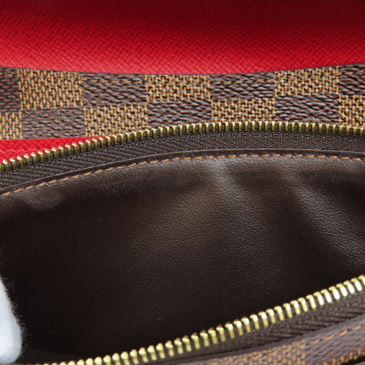LOUIS VUITTON Long Wallet Purse M60697 Monogram canvas Brown Portefeuille Emily Women Used Authentic
