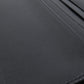 CHANEL Long Wallet Purse Calfskin black logo SilverMetal mens Used Authentic