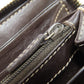 GUCCI Long Wallet Purse 245914 canvas Brown Zip Around GG Women Used Authentic