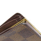 LOUIS VUITTON Bifold Wallet N61674 Damier canvas Brown Portefeuille Vienova