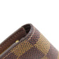 LOUIS VUITTON Bifold Wallet N61674 Damier canvas Brown Portefeuille Vienova