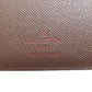 LOUIS VUITTON Bifold Wallet N61674 Damier canvas Brown Portefeuille Vienova