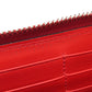 GUCCI Long Wallet Purse 307990 leather Red Diamante Women Used Authentic