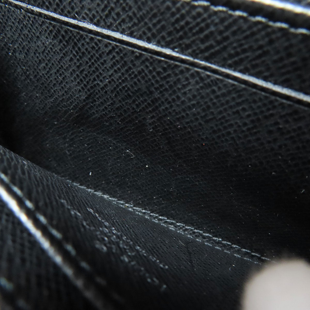 LOUIS VUITTON Coin case N63076 Damier canvas black Zippy coin purse mens Used Authentic