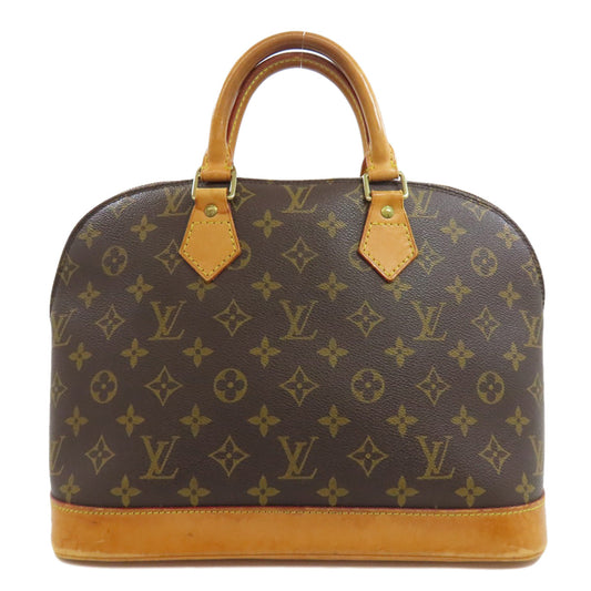 LOUIS VUITTON Handbag M51130 Monogram canvas Brown Alma Women Used Authentic