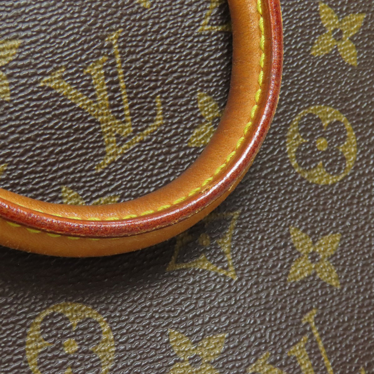 LOUIS VUITTON Handbag M51130 Monogram canvas Brown Alma Women Used Authentic