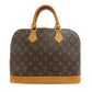 LOUIS VUITTON Handbag M51130 Monogram canvas Brown Alma Women Used Authentic