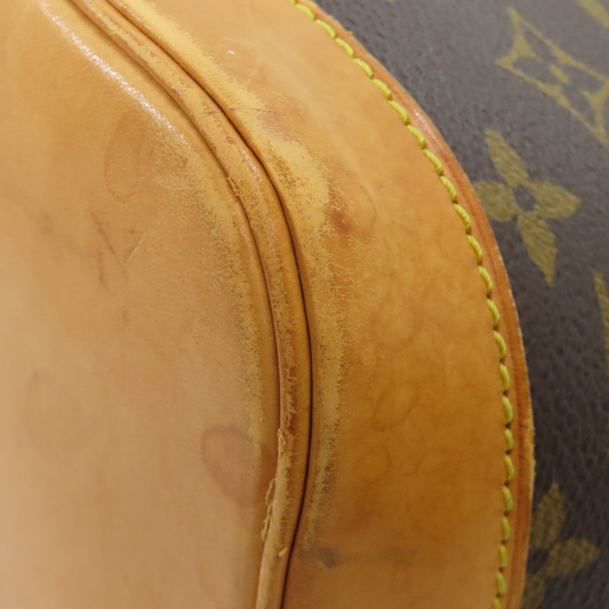 LOUIS VUITTON Handbag M51130 Monogram canvas Brown Alma Women Used Authentic