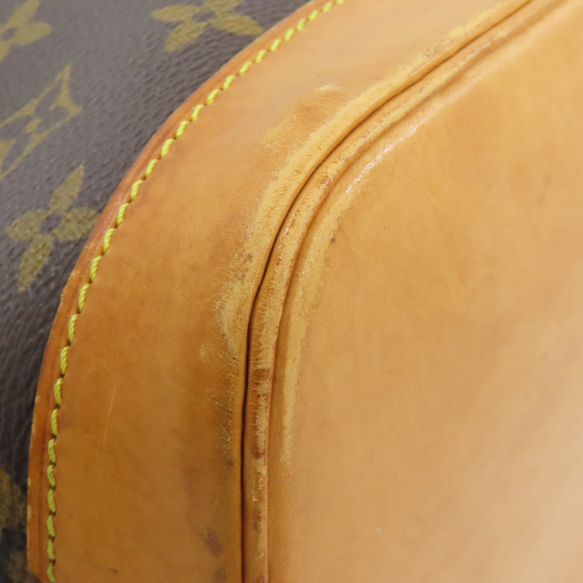 LOUIS VUITTON Handbag M51130 Monogram canvas Brown Alma Women Used Authentic