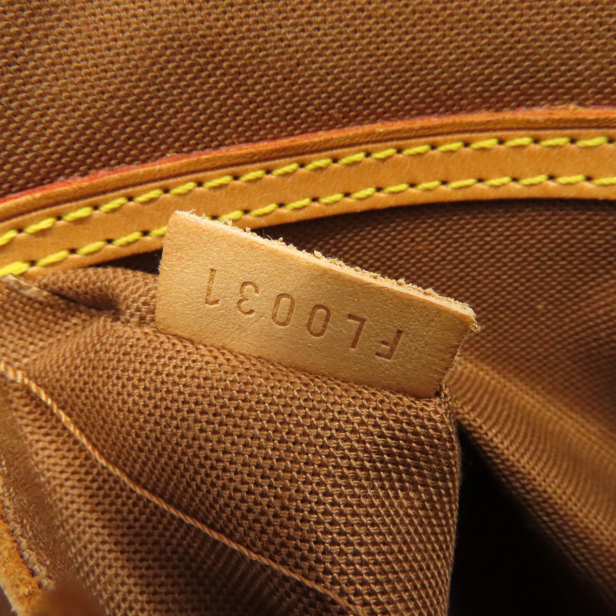 LOUIS VUITTON Handbag M51130 Monogram canvas Brown Alma Women Used Authentic
