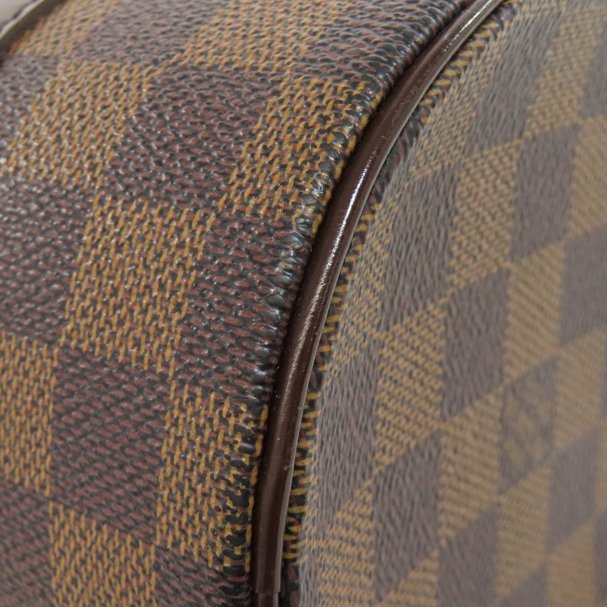 LOUIS VUITTON Handbag N51304 Damier canvas Brown Papillon 26 Women Used Authentic
