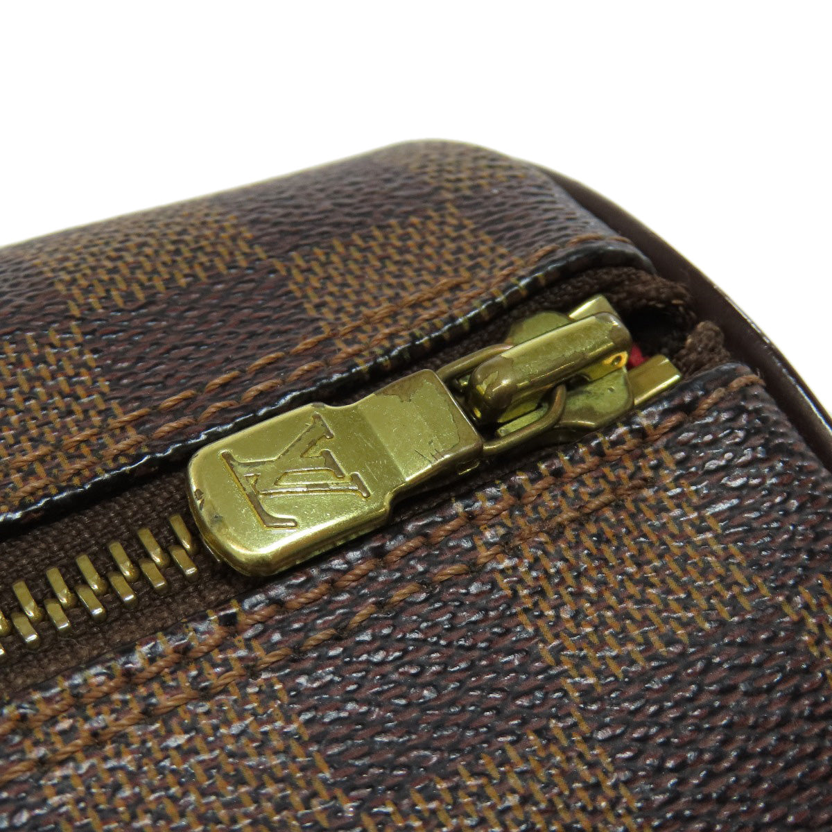 LOUIS VUITTON Handbag N51304 Damier canvas Brown Papillon 26 Women Used Authentic