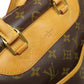 LOUIS VUITTON Handbag M47270 Monogram canvas Brown Deauville Women Used Authentic