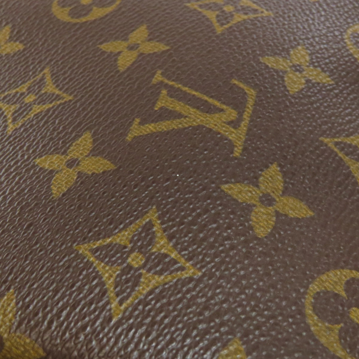 LOUIS VUITTON Handbag M47270 Monogram canvas Brown Deauville Women Used Authentic
