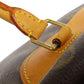 LOUIS VUITTON Handbag M47270 Monogram canvas Brown Deauville Women Used Authentic