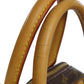 LOUIS VUITTON Handbag M47270 Monogram canvas Brown Deauville Women Used Authentic