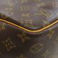 LOUIS VUITTON Handbag M47270 Monogram canvas Brown Deauville Women Used Authentic