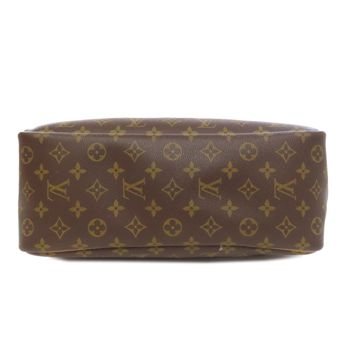 LOUIS VUITTON Handbag M47270 Monogram canvas Brown Deauville Women Used Authentic