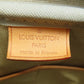 LOUIS VUITTON Handbag M47270 Monogram canvas Brown Deauville Women Used Authentic