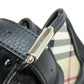 BURBERRY Tote Bag Nylon black Nova Check Women Used Authentic