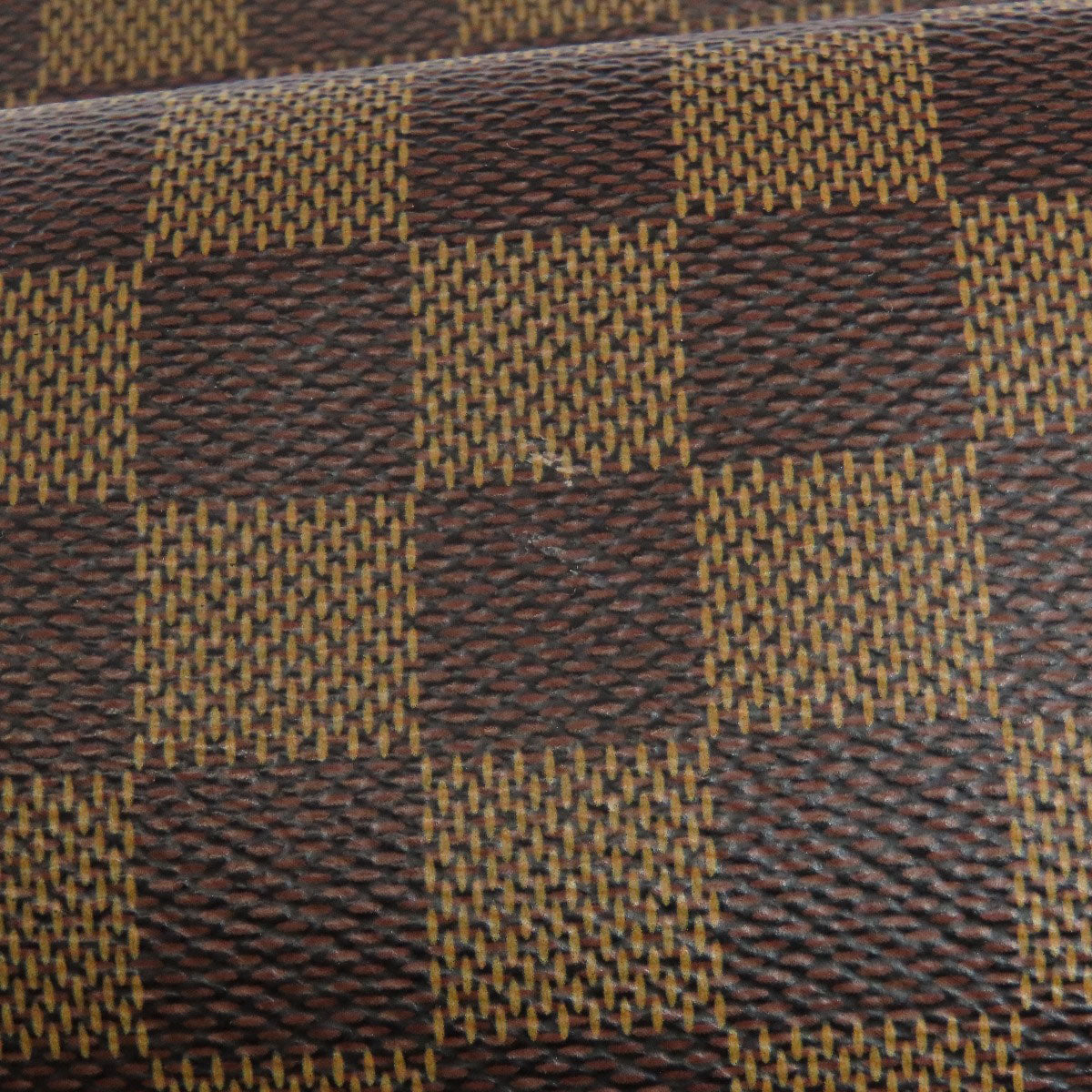LOUIS VUITTON Shoulder Bag M45255 Damier canvas Brown Naviglio mens(Unisex) Used Authentic