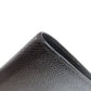 CHANEL Long Wallet Purse Grained Calfskin Skin black COCO Mark Gamaguchi Wallet Women Used Authentic